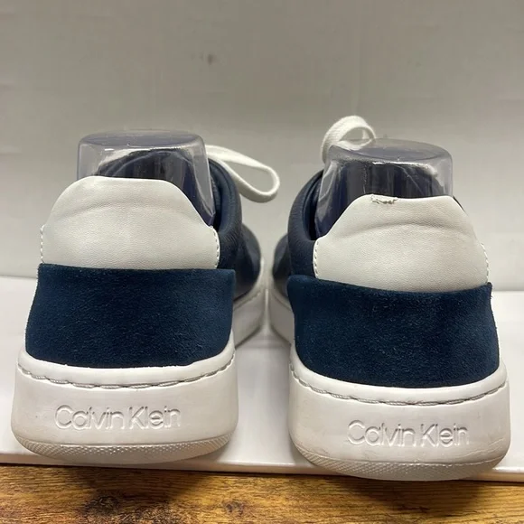 Men's Calvin Klein Navy Blue Sneakers - Picture 9 of 14